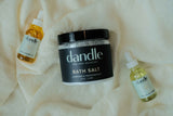 Antioxidant oil, bath salt, and hair growth oil from Dandle Skincare in Chattanooga, TN