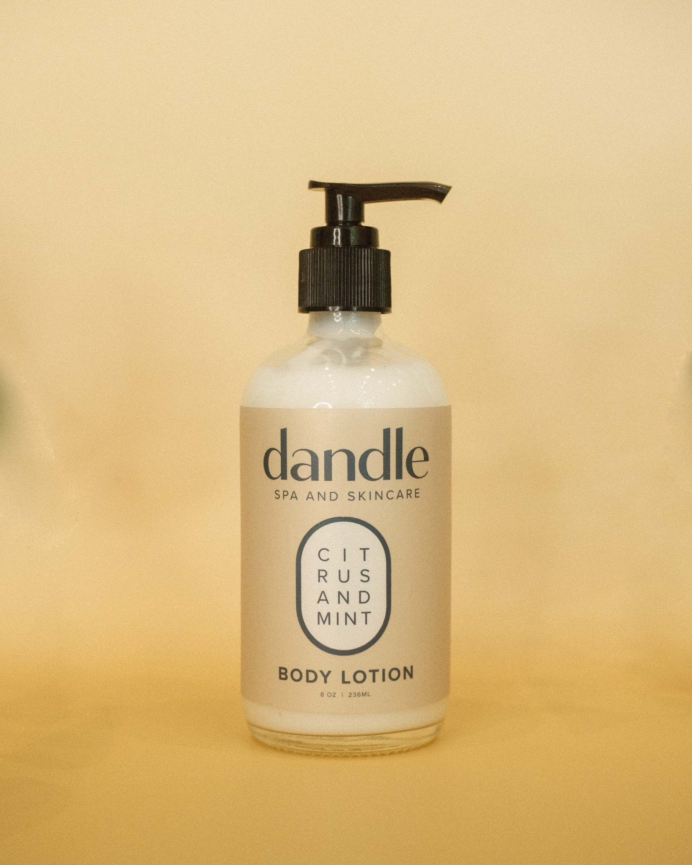 Dandle Citrus spearmint body lotion