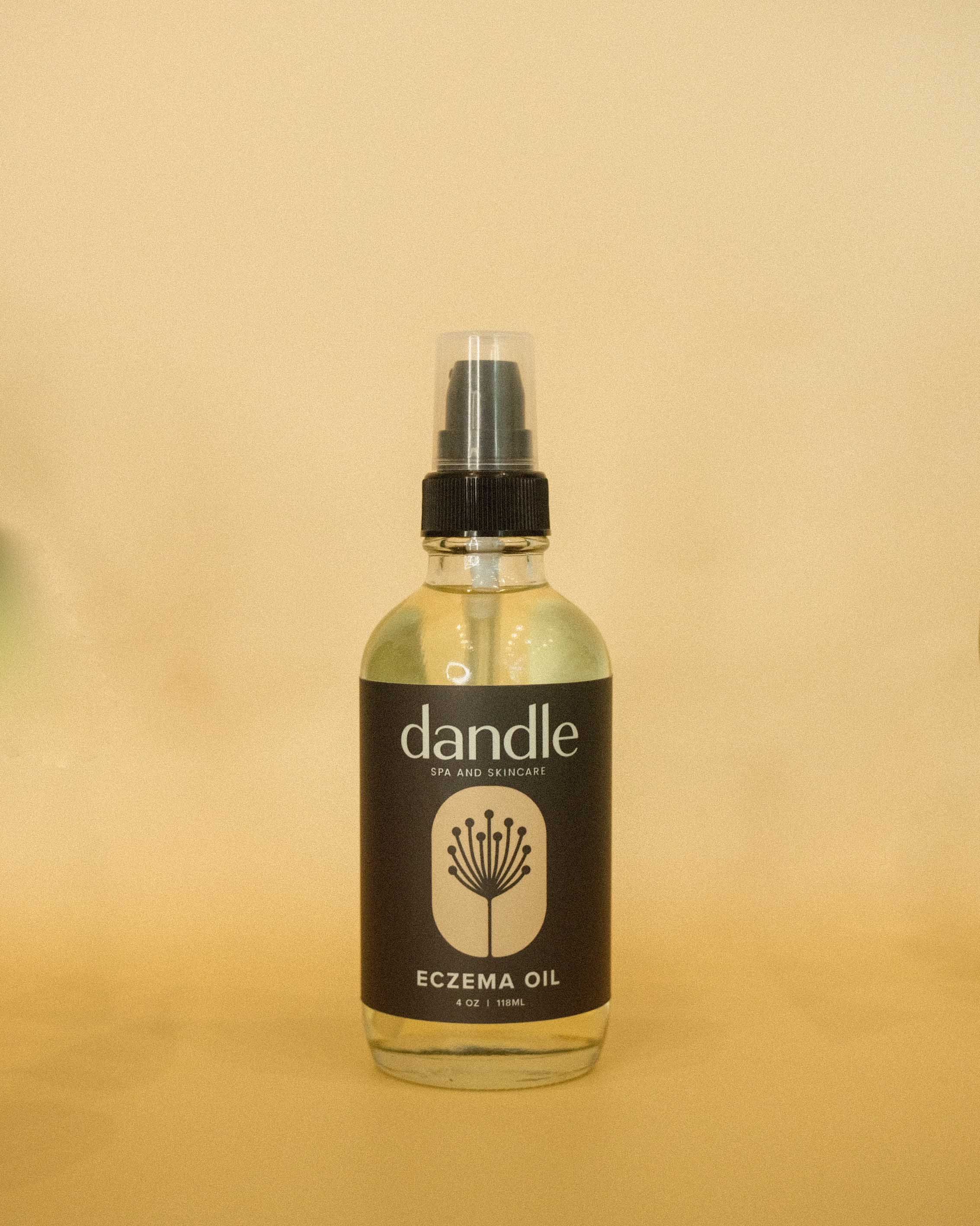 Dandle body oil for, dry, damaged skin
